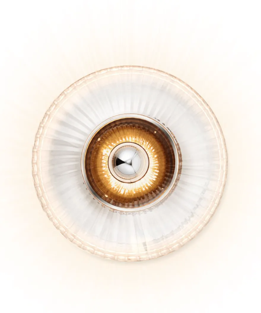 New Wave Optic XL Wall Lamp - Klar