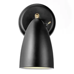 Nexus vegglampe - Svart