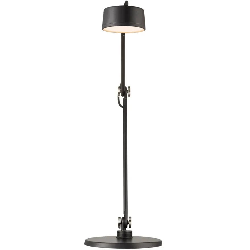 Nobu bord/vegglampe 9W LED dimbar - Svart