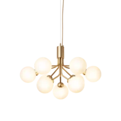 Nuura Apiales 9 messing/opal