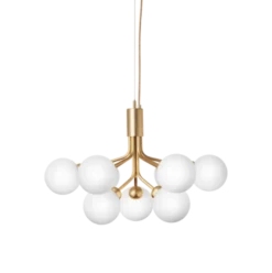 Nuura Apiales 9 messing/opal