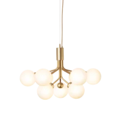 Nuura Apiales 9 messing/opal