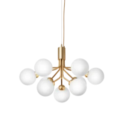 Nuura Apiales 9 messing/opal