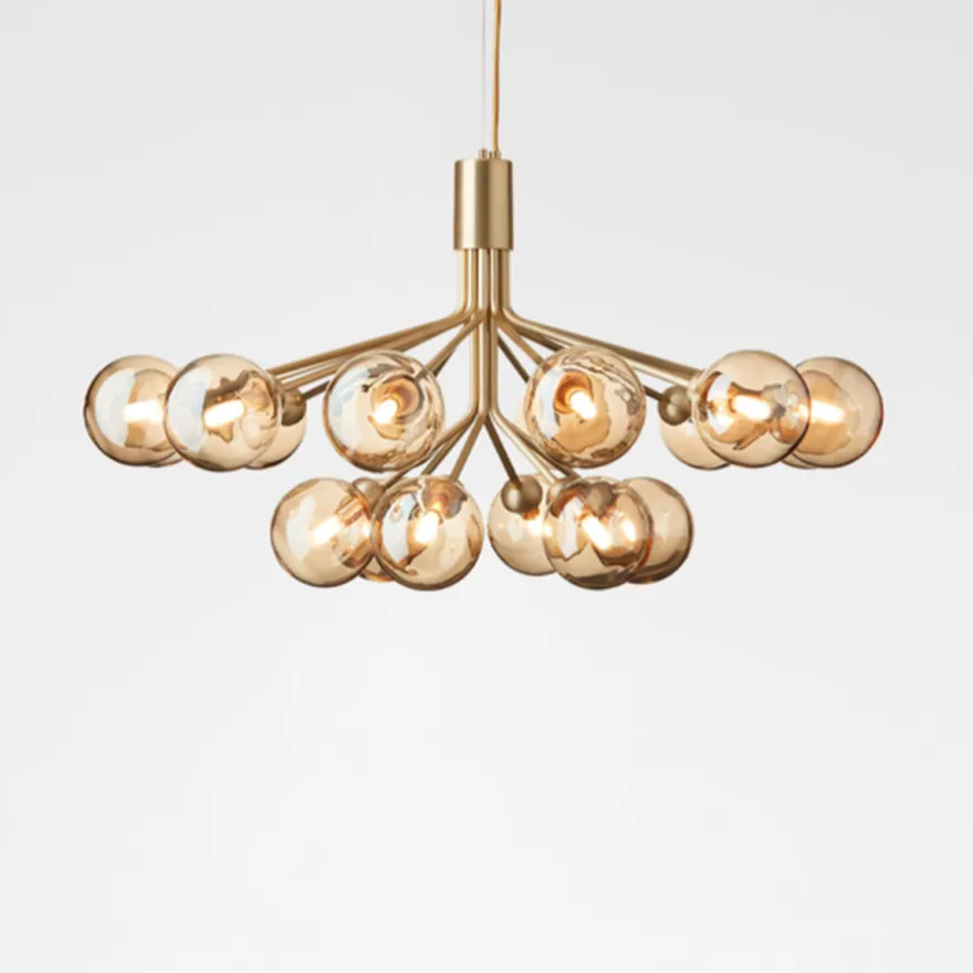 Nuura Apiales 18 messing/optic gold glass
