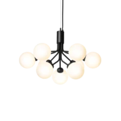 Nuura Apiales 9 satin svart/opal
