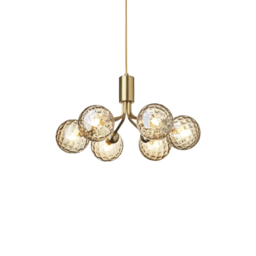 Nuura Apiales 6 taklampe messing / optic gold