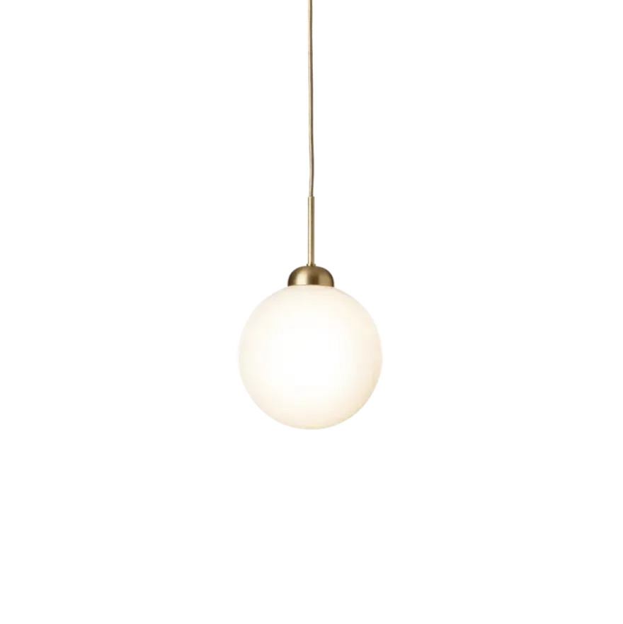 Nuura Apiales 1 taklampe - messing / opal