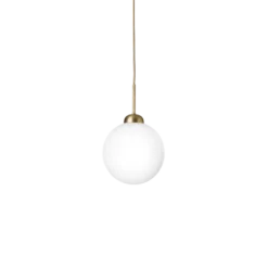 Nuura Apiales 1 taklampe - messing / opal
