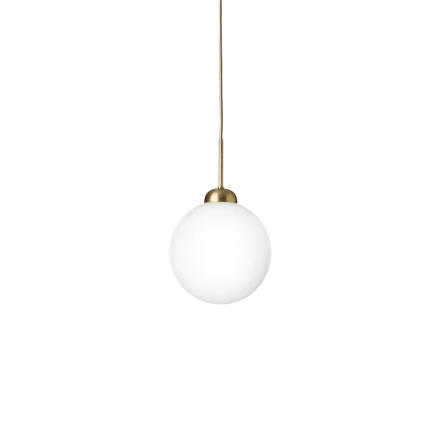 Nuura Apiales 1 taklampe - messing / opal