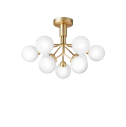 Nuura Apiales 9 taklampe messing/opal