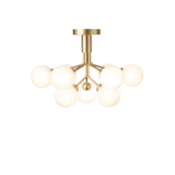 Nuura Apiales 9 taklampe messing/opal