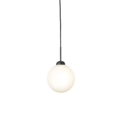 Nuura Apiales 1 taklampe - Satin svart/ opal