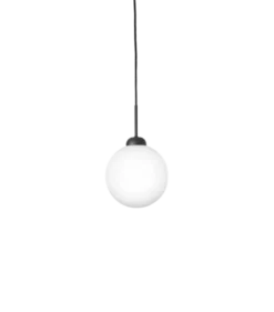 Nuura Apiales 1 taklampe - Satin svart/ opal