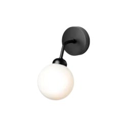 Nuura Apiales vegglampe - svart/Opal