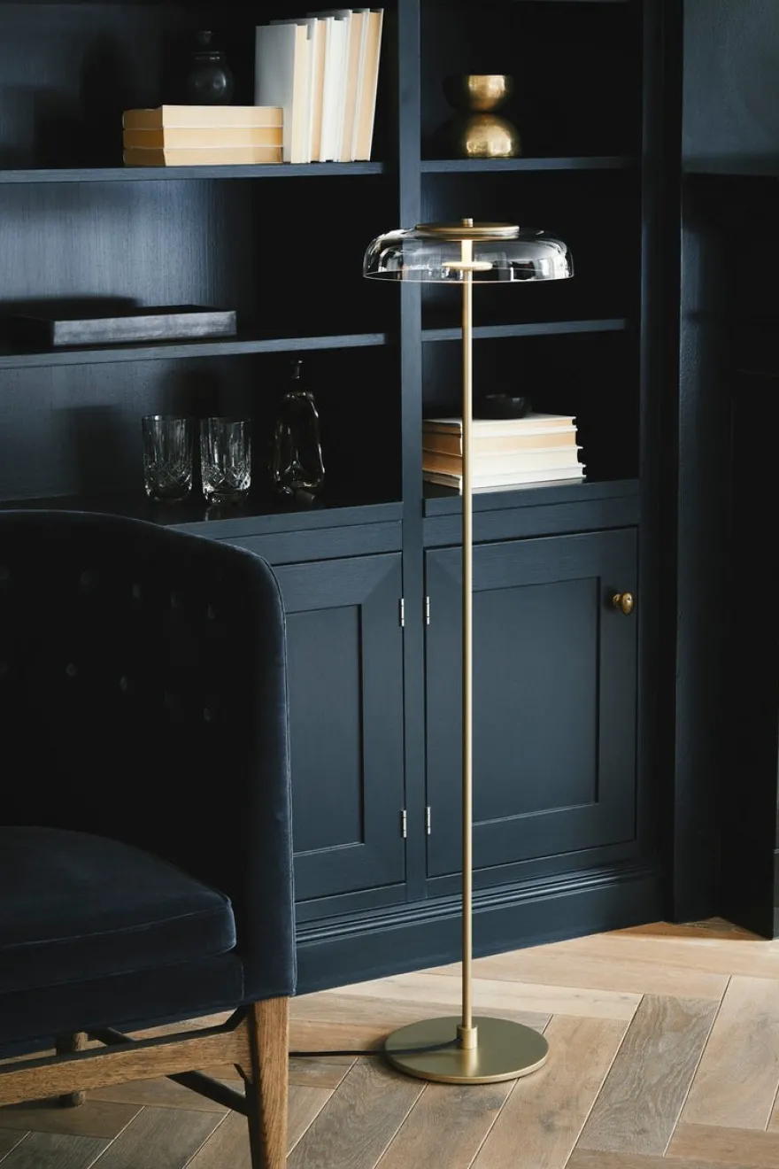 Nuura Blossi gulvlampe Nordic Gold