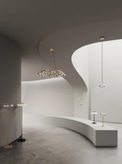 Nuura Blossi gulvlampe svart