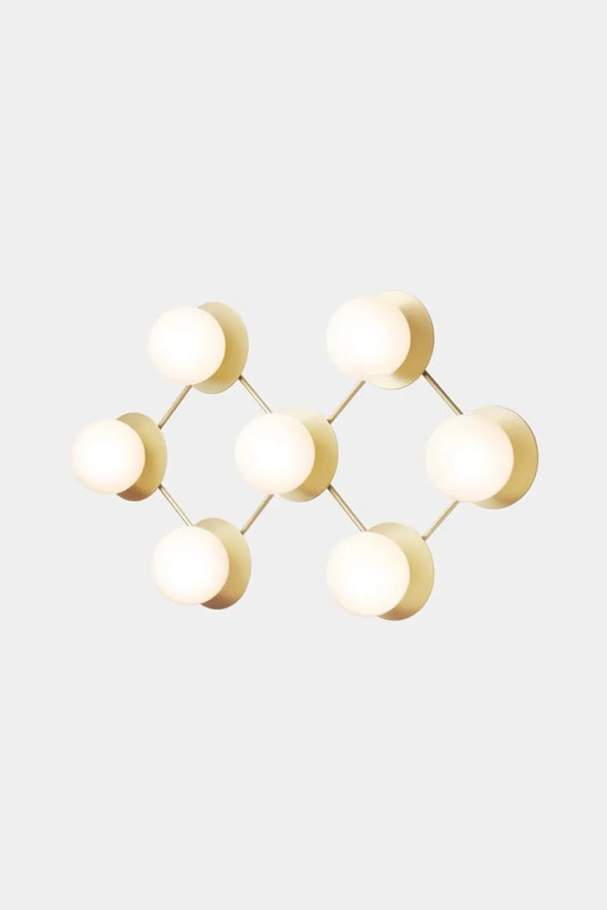Nuura Liila 7 taklampe/vegglampe - opal