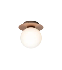 Nuura Liila 1 utendørslampe - mørk bronse/opal