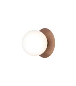 Nuura Liila 1 utendørslampe - mørk bronse/opal