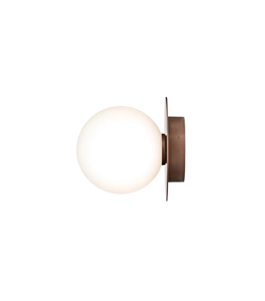 Nuura Liila 1 utendørslampe - mørk bronse/opal