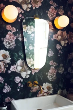 Nuura Liila 1 vegglampe/taklampe - medium - nordic gold / opal