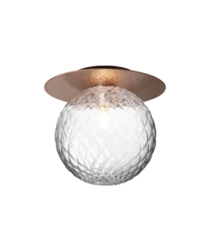 Nuura Liila 1 vegglampe/taklampe - large - bronse / optikk