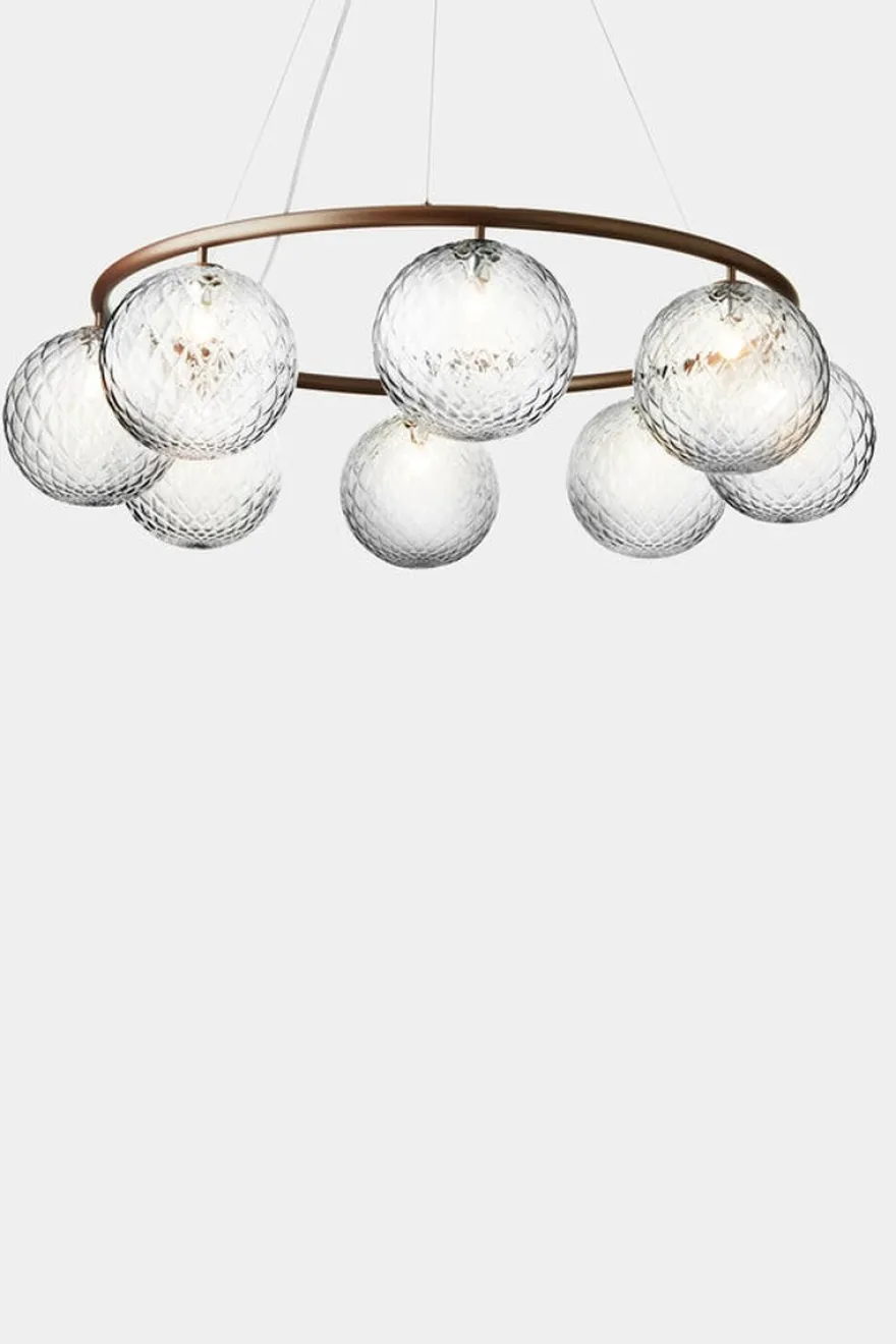 Nuura Miira 8 circular bronse / opal