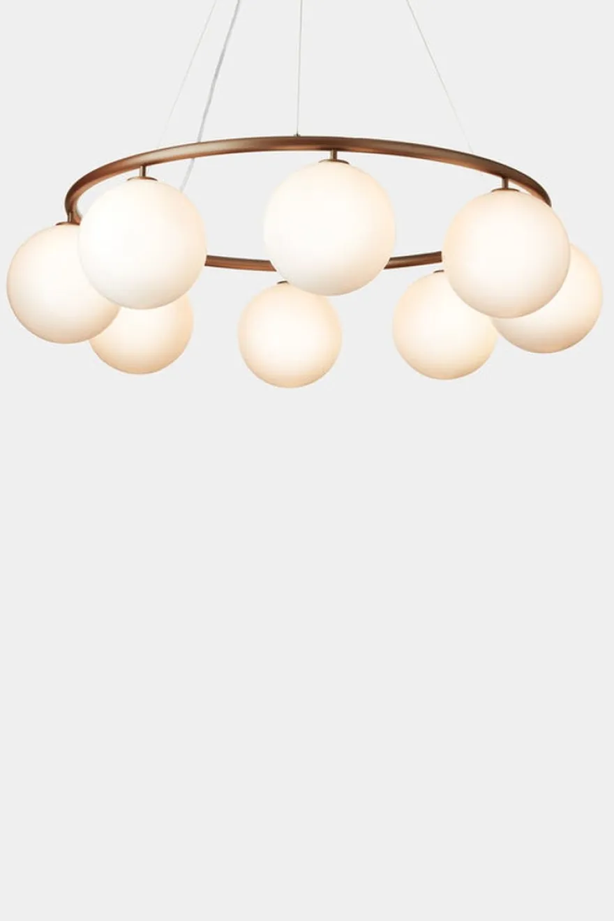 Nuura Miira 8 circular bronse / opal