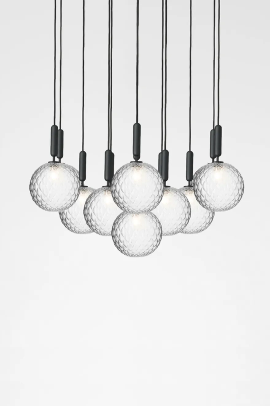 Nuura Miira 13 large svart / opal