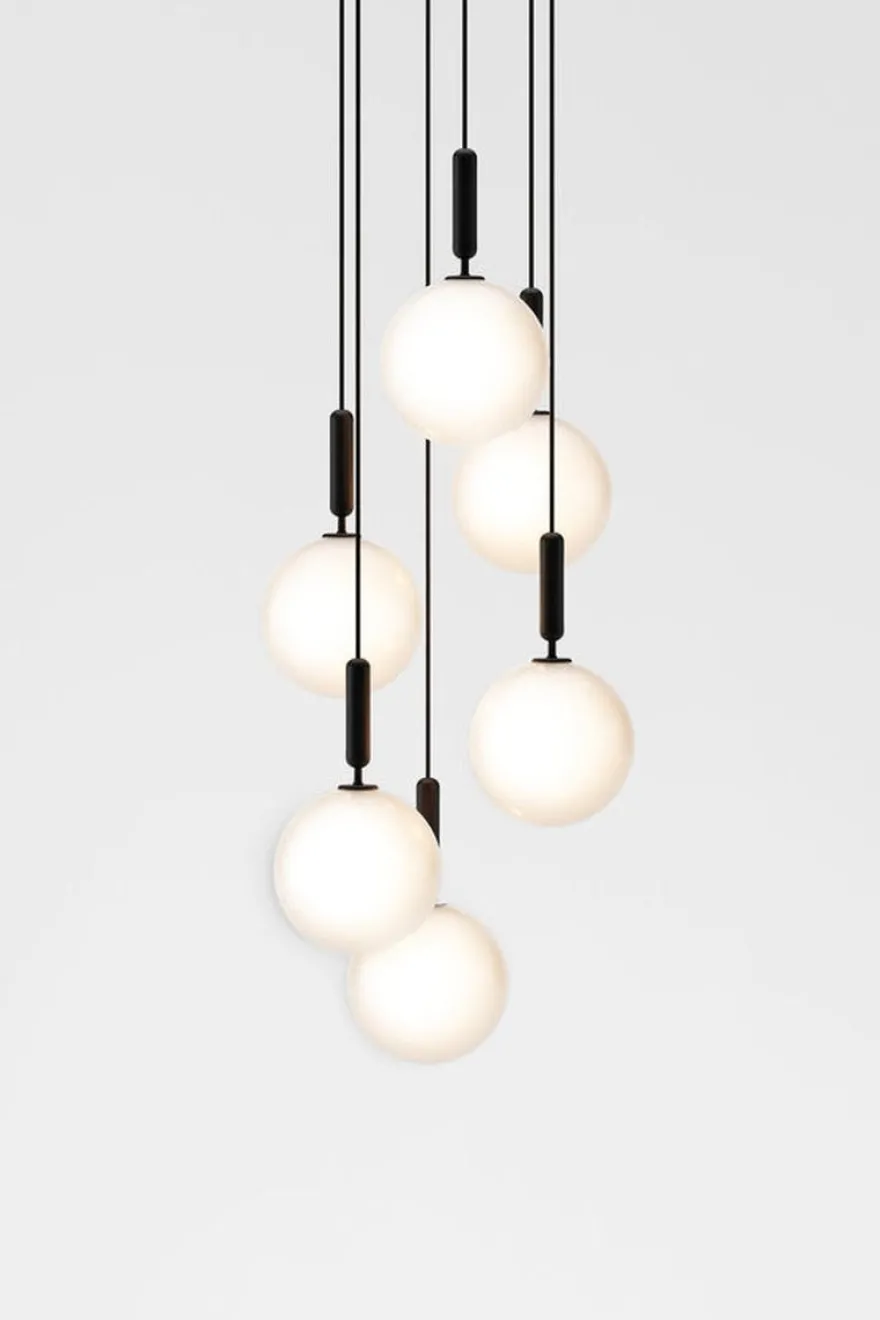 Nuura Miira 6 large svart / opal