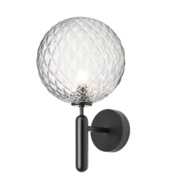 Nuura Miira utendørslampe - svart / optikk