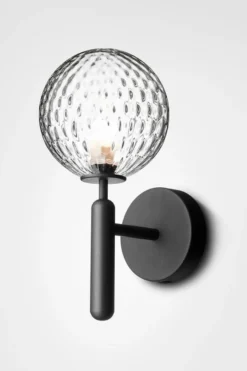 Nuura Miira vegglampe svart / optikk