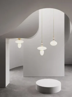 Nuura Rizzatto 43 taklampe - messing