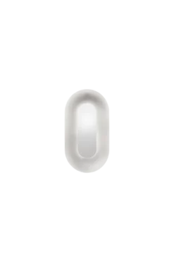 Nuura Sasi Small vegglampe - Sølv