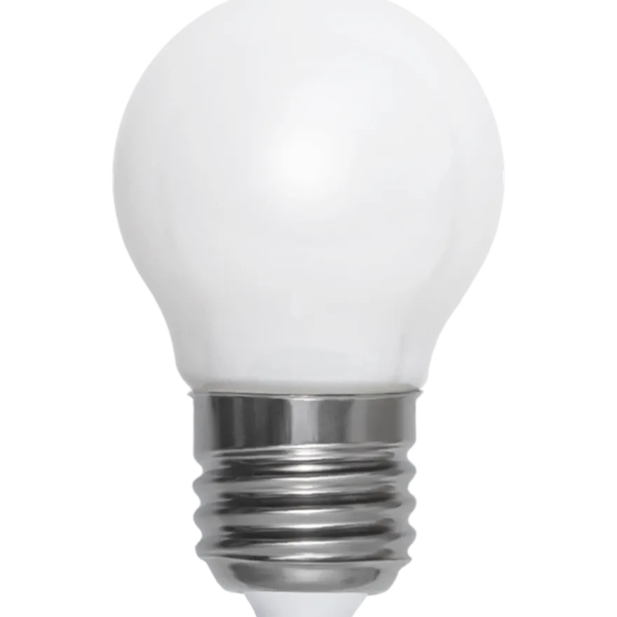 Opalhvit dimbar E27 LED 4,5 cm H7,8 cm