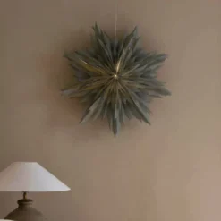 Oslo Julestjerne 60 cm Grå