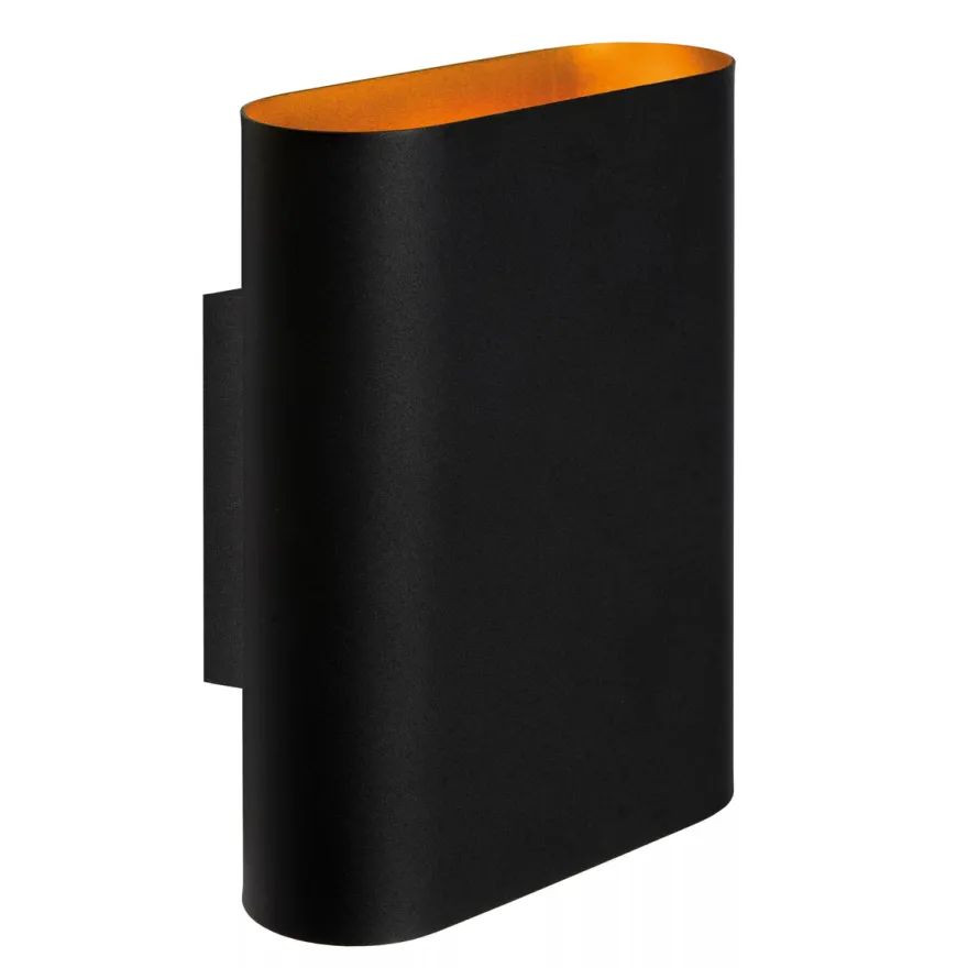 Ovalis vegglampe opp/ned