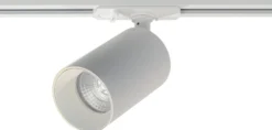 Oz spotskinne 4 spotter 2 meter - Pure white/Svart