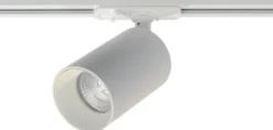Oz spotskinne 5 spotter 2 meter - Pure white/Svart