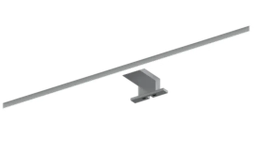Paco vegglampe speilbelysning baderom IP44 60 cm 10W - Krom
