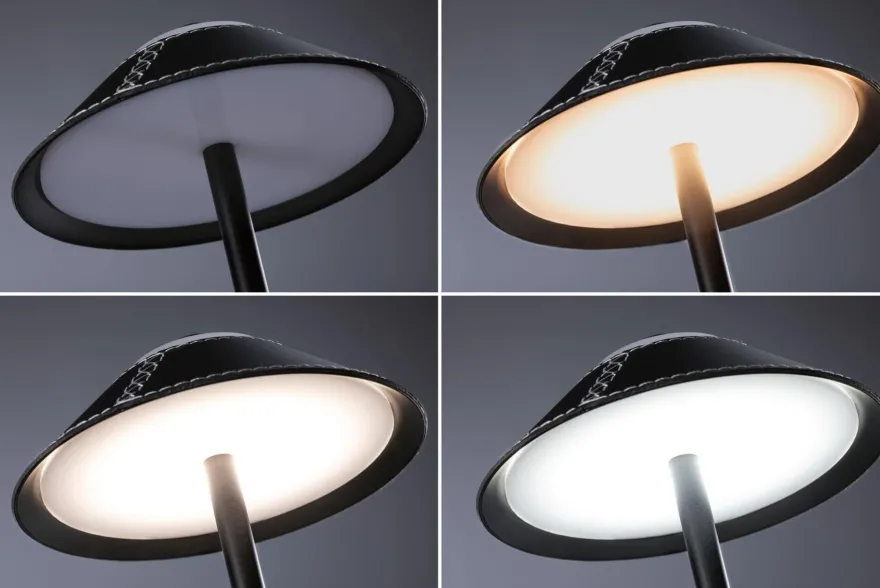 Pellini portabel bordlampe oppladbar 2W 2700-6500 Kelvin