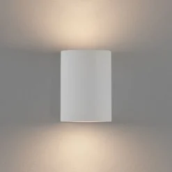 Pero vegglampe opp/ned IP20 G9 - Hvit