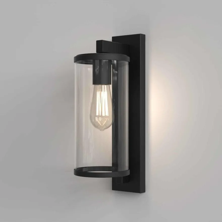 Pimlico vegglampe utendørs - Svart