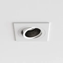 Pinhole Slimline Square justerbar spot GU10 - Hvit