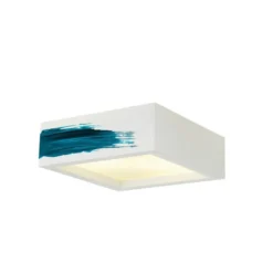 Plastra firkantet taklampe 25x25 cm E27