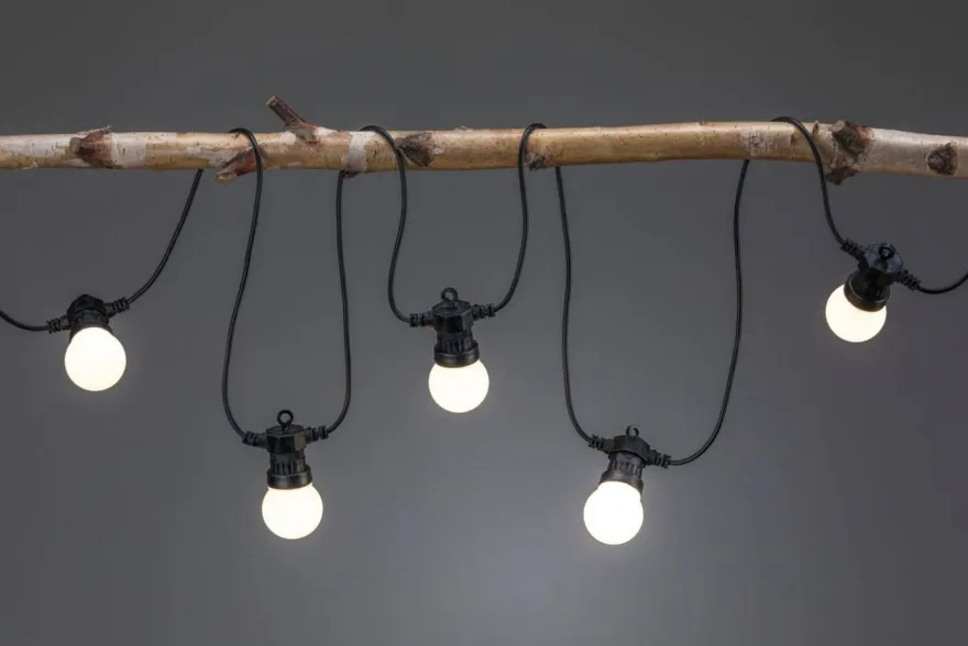 Plug & Shine Fairy Lights lysslynge 6,8 meter 7 x 0,2 Watt 3000 Kelvin