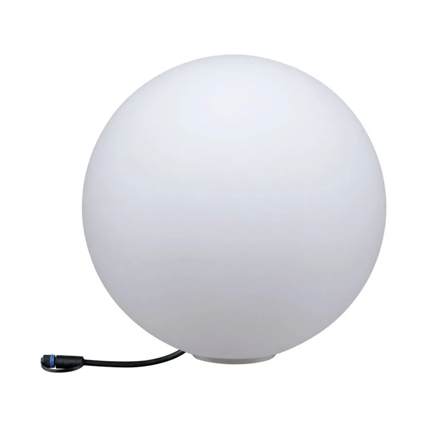 Plug & Shine Globe 50 cm 6,5W 3000 Kelvin IP67 - Med jordspyd