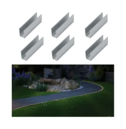 Plug & Shine Led strip profil 50x10,6 mm - 6 pakning