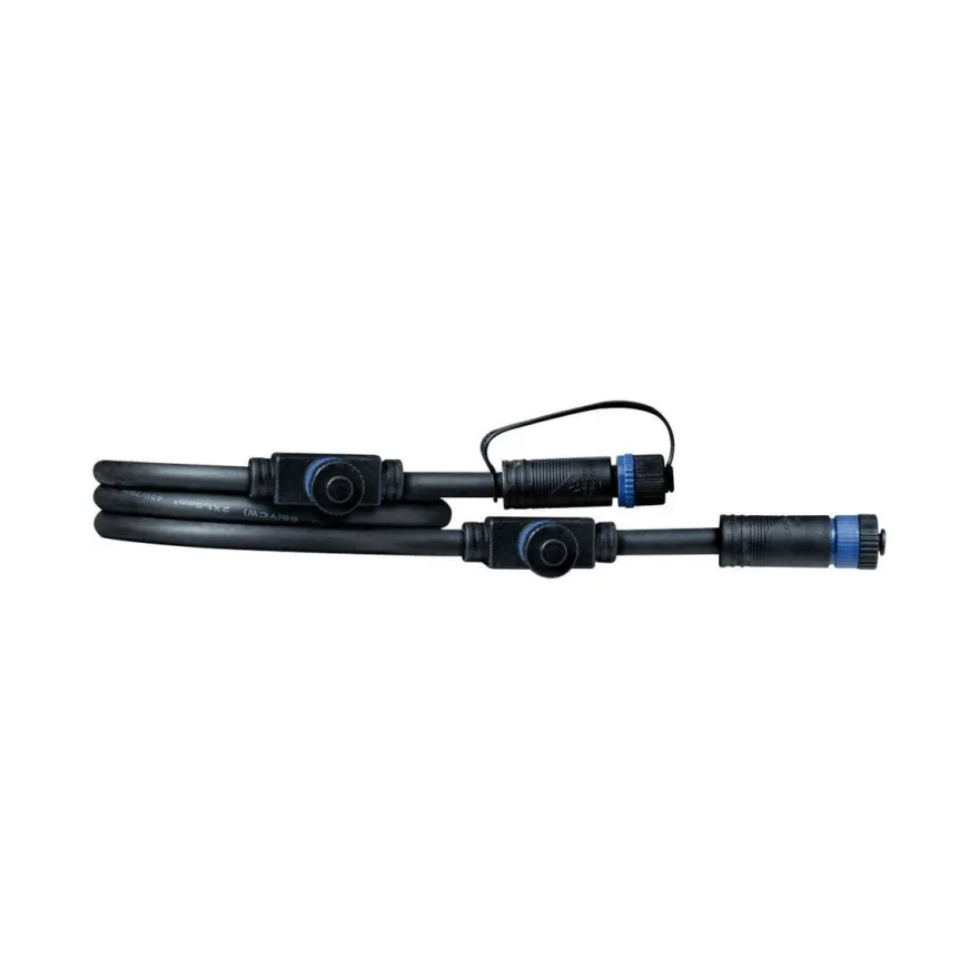 Plug & Shine 1 meter kabel med 3 utganger