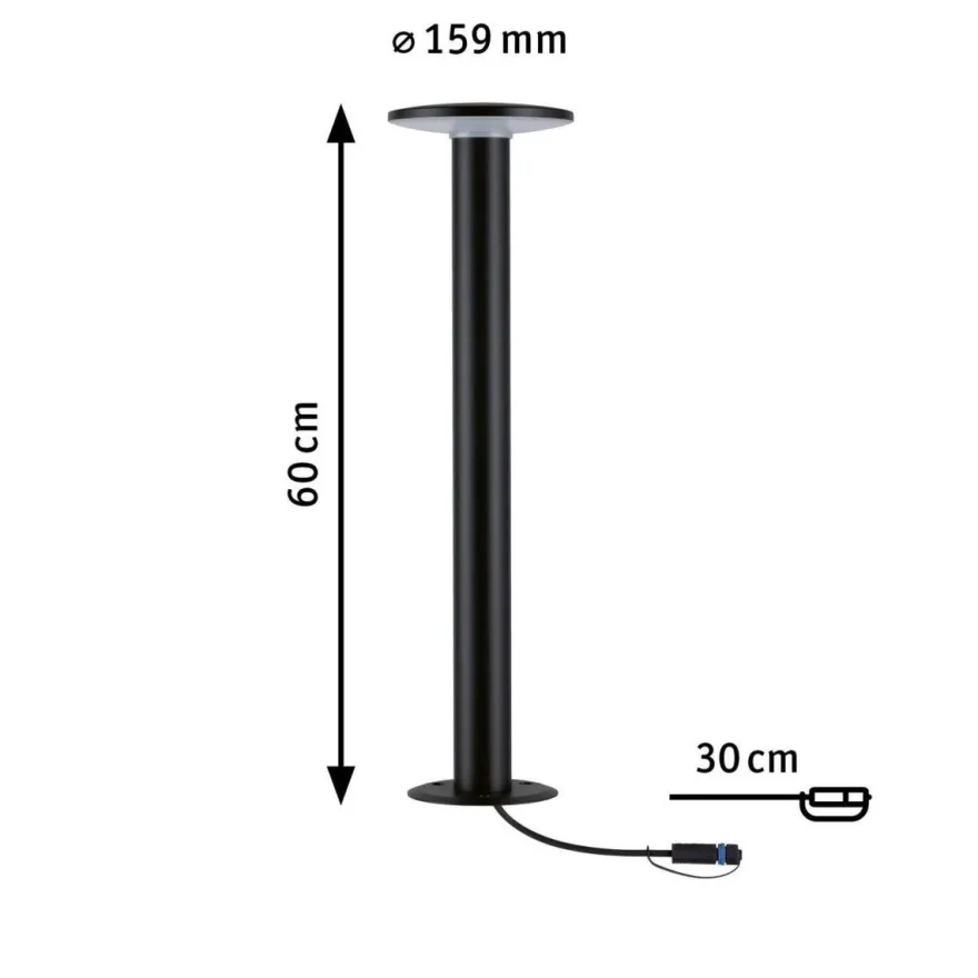 Plug & Shine Plate pullert IP44 60 cm 7W 2200 Kelvin - 24 Volt